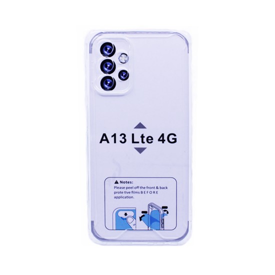 Silicone Hard Corners Case For Samsung Galaxy A13 4G Transparent Silicone Hard Corners Case For Samsung Galaxy A13 4G Transparent